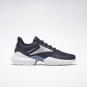 Reebok Split Fuel Turnschuhe Herren - Navy// Silber/Weiß - DE 172-ZJB